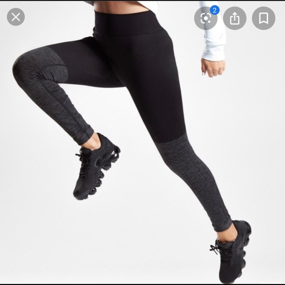 Gymshark two tone seamless leggings